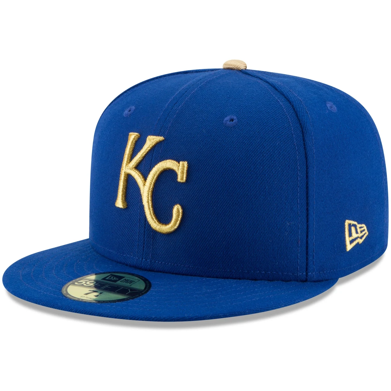 Men's Kansas City Royals New Era Royal Authentic Collection 59FIFTY Fitted Hat 3 Men's Kansas City Royals New Era Royal Authentic Collection 59FIFTY Fitted Hat