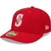 Men's Seattle Mariners New Era Scarlet Low Profile 59FIFTY Fitted Hat -Baseball Shop mens new era scarlet seattle mariners low profile 59fifty fitted hat ss5 p 200023029pv 1u y3qezzpbcnybvbvawso9v lvxz6cf7dtlt69i3aaq7