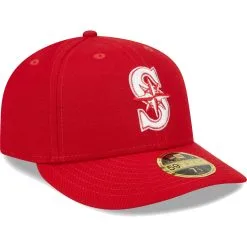 Men's Seattle Mariners New Era Scarlet Low Profile 59FIFTY Fitted Hat -Baseball Shop mens new era scarlet seattle mariners low profile 59fifty fitted hat ss5 p 200023029pv 3u y3qezzpbcnybvbvawso9v t7oycjbgfx0pivgds8sz
