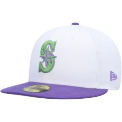 Men's Seattle Mariners New Era White 40th Anniversary Side Patch 59FIFTY Fitted Hat -Baseball Shop mens new era white seattle mariners 40th anniversary side patch 59fifty fitted hat ss5 p 200003699pv 3u uqbabu7i8at5byrdlsaiv zhfotcpaij5vwkoaram3