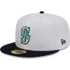 Men's Seattle Mariners New Era White Optic 59FIFTY Fitted Hat -Baseball Shop mens new era white seattle mariners optic 59fifty fitted hat ss5 p 200023162pv 1u 4tncujuvcmw6kxszugosv nets6a7wqcux0ckjgxsi
