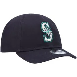 Newborn & Infant Seattle Mariners New Era Navy My First 9TWENTY Stretch Fit Hat -Baseball Shop newborn and infant new era navy seattle mariners my first 9twenty stretch fit hat pi4428000 altimages ff 4428675 d9b3194243b8257c2845alt3 full