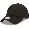 Women's Kansas City Royals New Era Black On Black Core Classic II 9TWENTY Adjustable Hat -Baseball Shop womens new era kansas city royals black on black core classic ii 9twenty adjustable hat pi4417000 altimages ff 4417761 55ae17c1bad78fb4d18dalt1 full