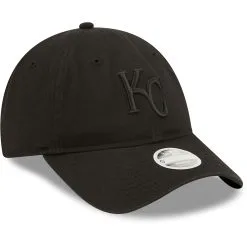 Women's Kansas City Royals New Era Black On Black Core Classic II 9TWENTY Adjustable Hat -Baseball Shop womens new era kansas city royals black on black core classic ii 9twenty adjustable hat pi4417000 altimages ff 4417761 55ae17c1bad78fb4d18dalt3 full