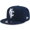 Youth Kansas City Royals New Era Navy 2022 City Connect 9FIFTY Snapback Adjustable Hat